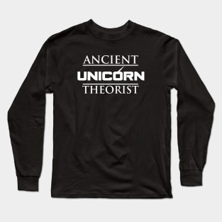 Ancient Unicorn Theorist Long Sleeve T-Shirt